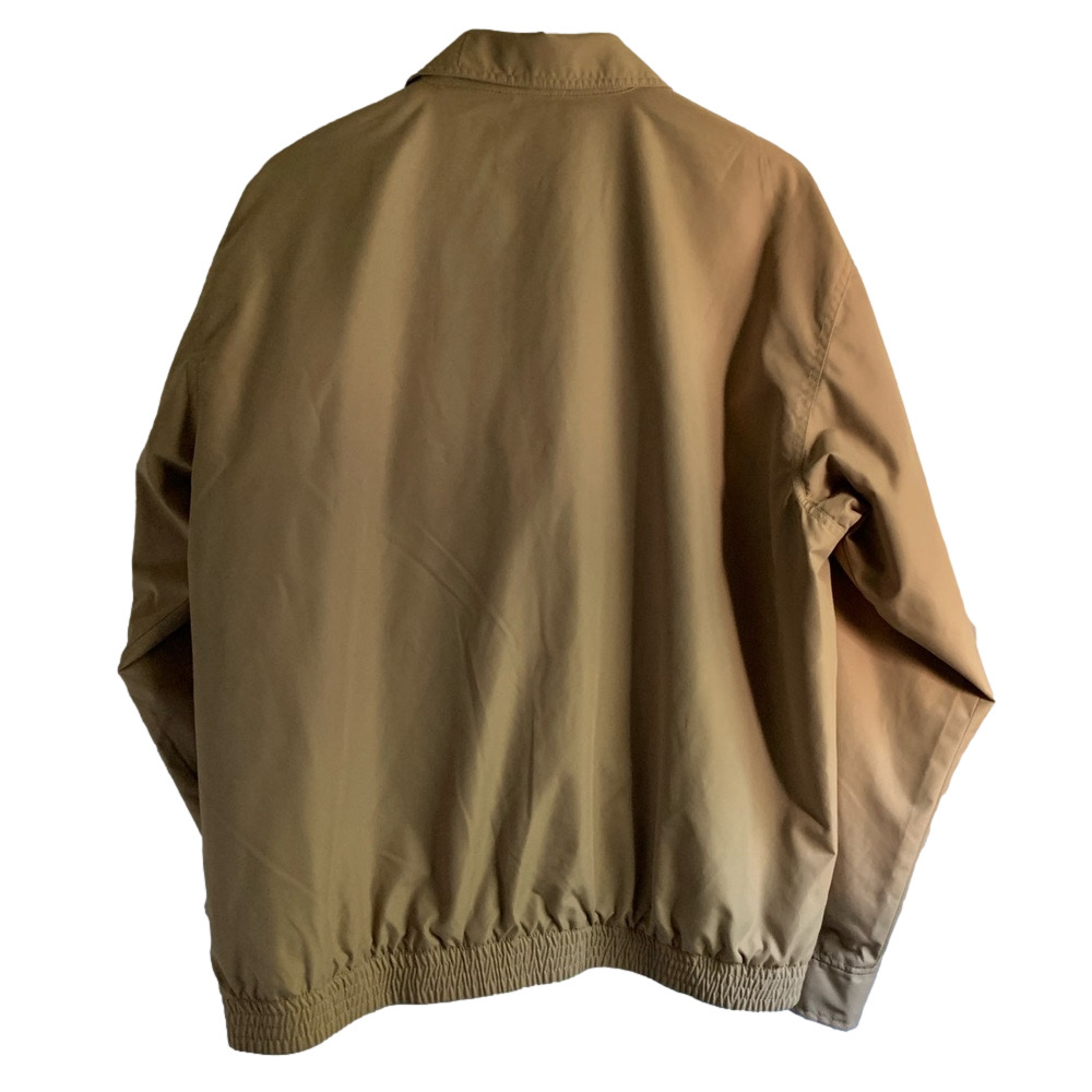 🧥 Chaps Harrington Jacket Tan Full Zip Cotton Jacket XL NWOT - Picture 3 of 8